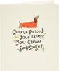 Sausage Dog Design Passing Exams Congratulations Card