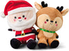 Better Together Santa and Reindeer Pair Set of 2, Christmas Best Friend