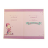 Today You're 9 Cute Little Girl Dress up Design Daughter Candy Club Birthday Card