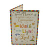 For Niece Walk In The Light First Holy Communion Religious Card