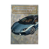 Brother-In-Law Blue Sport Car and Stars Design Birthday Card