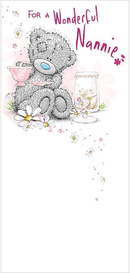 Me To You Bear Wonderful Nannie Mother's Day Card