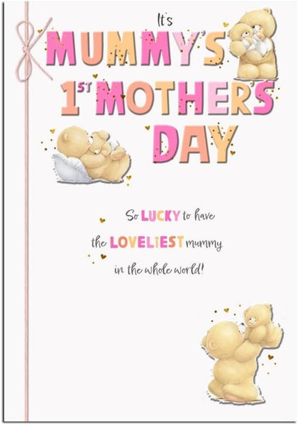 Forever Friends Mummy's 1st Mother's Day Card