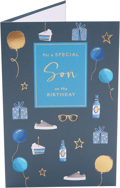 Special Design Son Birthday Card