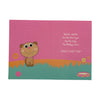 Age 03 Female Juvenile Cute Cat Design Birthday Card