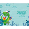 Dinosaur With Gift 5th Birthday Boy Card