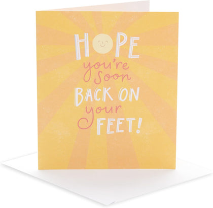 Sunshine Design Get Well Soon Card