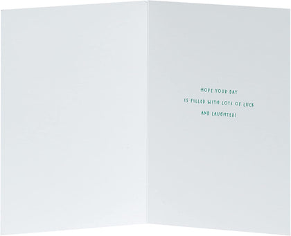 Happy St. Patrick's Day Love & Laughter Greeting Card