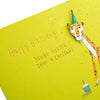 Contemporary Illustrated Cheetah Design Birthday Card