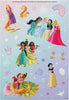 Disney Princess Design Daughter Birthday Card with Sticker Sheet