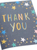 Embossed Braille Design Thank You Blank Card for Him/Her/Friend