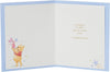 Blue Moon Design Winnie The Pooh New Baby Boy Congratulations Card