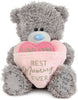 Tatty Teddy 'Best Mummy' Plush Bear On Gift Plinth 15cm High Official Mother's Day Collection