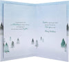 Classic Winter Scene with Tree Design Girlfriend Boxed Christmas Card