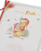 Disney Winnie The Pooh & Piglet Design Mum Christmas Card