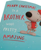 Funny Design Brother Christmas Card