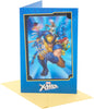 Marvel X-Men  3D Keepsake Design Birthday Card