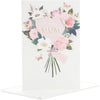 Pink Floral Design Mum Birthday Card