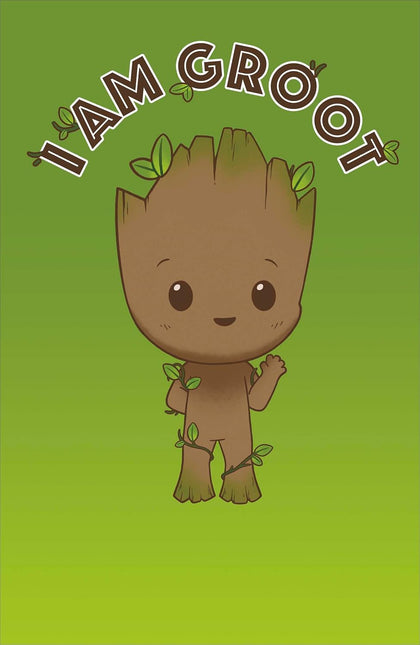 Marvel I Am Groot Design Kids Birthday Card For Him