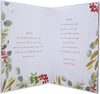 Classic Seasonal Foliage Design Mum Boxed Christmas Card