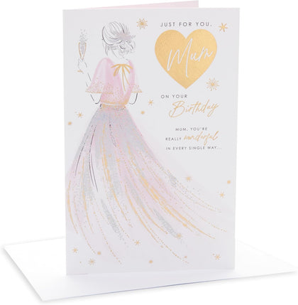 Stunning Dress Design Mum Birthday Card