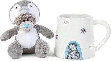 Me to You Novelty Igloo Mug and Tatty Teddy Dressed as Penguin