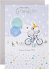 Cute Die Cut Illustrated Design Grandson Birthday Card