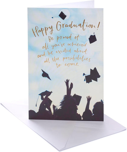 Proud Design Happy Graduation Congratulations Card