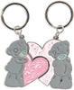 Me to You Tatty Teddy Two-Part Heart Keyring Gift Set Official Collection