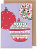 Kindred Baubles Design Happy Christmas Card