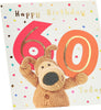 Boofle Cute Design 60th Birthday Card