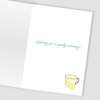 Contemporary Healing Magic Potion Get Well Soon Card