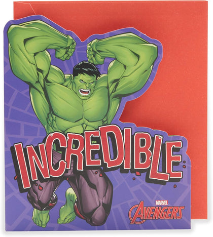 Marvel Avengers The Hulk Design Birthday Card for Him