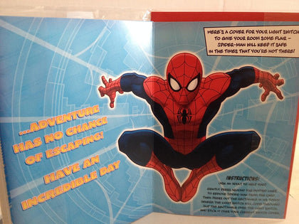 Spiderman Son Birthday Card