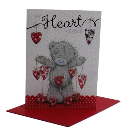 My Heart Is Yours Draped In Hearts Tatty Teddy Valentine's Day