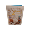 Husband On Your 40th Birthday Opacity Card