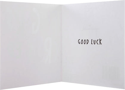 Pack of 10 in 2 Bright Designs Good Luck Cards