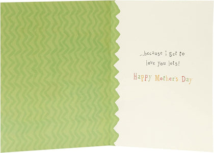 Sweet Dinosaur Design Mother's Day Card from Grandson