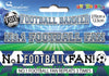 "No 1 FOOTBALL FAN!" 2.7m Blue and White Football Banner