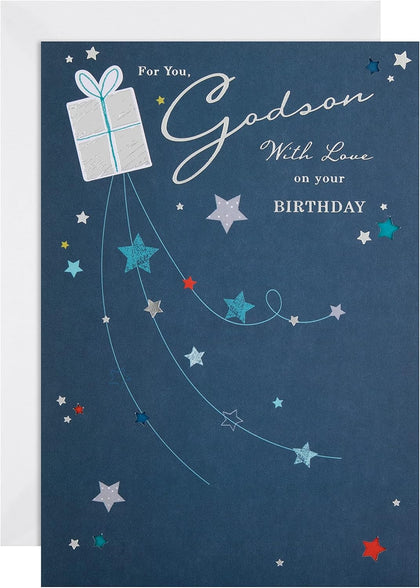 'Special' Godson Birthday Card