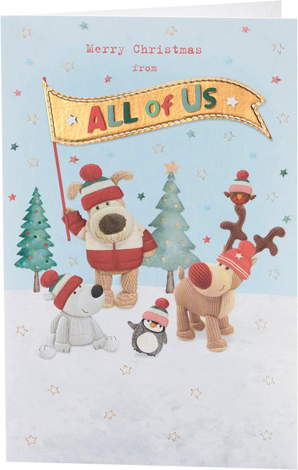 Boofle Merry Christmas From All Of Us Christmas Card