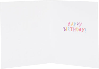 You're the Best Lettering Design Niece Birthday Card