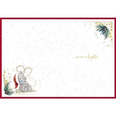 Bear Carrying Box Of Decorations Sister Christmas Card