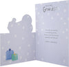 Cute Die Cut Illustrated Design Grandson Birthday Card