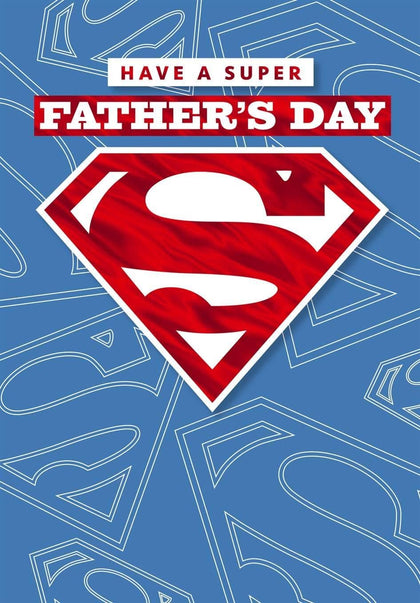 DC Superman Design Father's Day Card