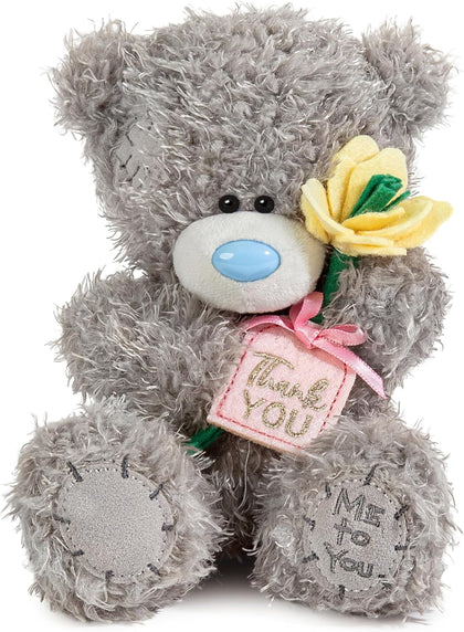 Me To You 'Thank You' Plush Bear On Gift Plinth 15cm High