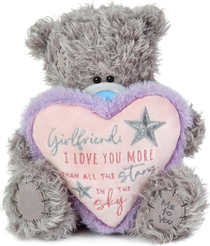 Me to You Tatty Teddy 'Girlfriend I Love You' Bear 19cm Official Collection