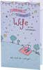 Gorgeous Design Wife Anniversary Card