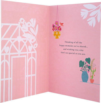 Traditional Greenhouse Design Mum Mother's Day Card