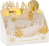 Winter Wonderland Reindeer Design 3D Pop Up Christmas Card